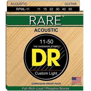 DR Strings RPML-11 Rare (Struny pre akustickú gitaru .011)