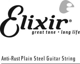 Elixir 13010 Anti-Rust Plated Plain Steel Single String .010 (Kusová struna pre akustickú gitaru .010)