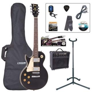 Encore EBP E99 LH Gloss Black (Gitarový set – Elektrická gitara typu Singlecut)