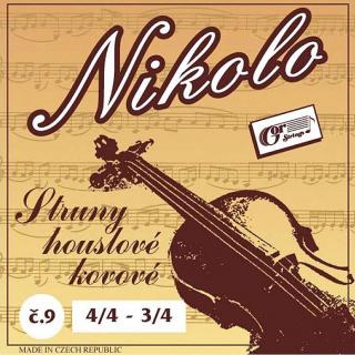 Gorstrings Nikolo 9 (Sada strún pre 3/4 a 4/4 husle)