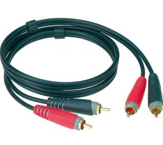 Klotz AT-CC0100 (Audio prepojovací kábel, 2x RCA male – 2 x RCA male, 1,0 m)