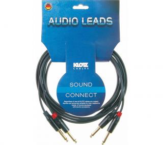 Klotz Audio Leads KMPP0300 (Nástrojový kábel, Jack 6,3 – Jack 6,3, 3 m)