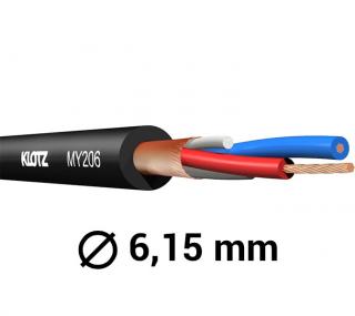 Klotz MY206SW (Mikrofónny symetrický kábel, 100 m)