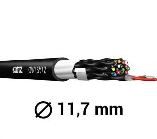 Klotz OW15Y08 OmniWire (Multikábel AES/EBU 8-pár, metráž)