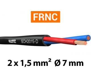 Klotz SCH2015-D (Inštalačný reproduktorový kábel, metráž)