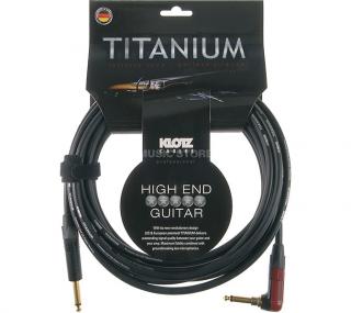 Klotz Titanium TIR0600PSP (Gitarový kábel, 6 m)