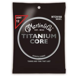 Martin Titanium Core Light (Struny pre akustickú gitaru .012)