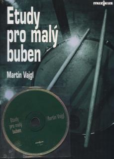 Martin Vajgl: Etudy pro malý buben + CD (noty a hudobná literatúra)