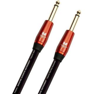 Monster Cable Prolink Acoustic 12FT Instrument Cable Black 3,6 m (Nástrojový kábel 3,6 m rovný-rovný)