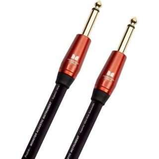 Monster Cable Prolink Acoustic 21FT Instrument Cable Black 6,4 m (Nástrojový kábel 6,4 m rovný-rovný)