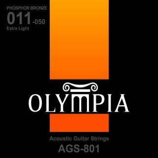 Olympia AGS 801 (Struny pre akustickú gitaru .011)