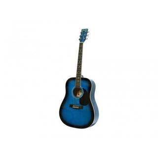 Phoenix Western Guitar Blue Sunburst (Akustická gitara typu Dreadnought)