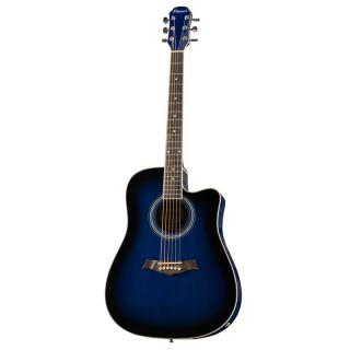 Phoenix Western Guitar Blue Sunburst CE (Elektrokustická gitara typu Dreadnought)