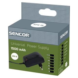 Sencor SPS15 (Univerzálny napájací zdroj 1500 mA)