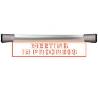 Sonifex LD40F1MET - Single Flush Mounting 40cm ‘MEETING IN PROGRESS’ (Signalizačné svetlo rady Signal LED MEETING IN PROGRESS)