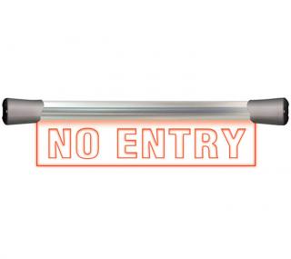 Sonifex LD40F1NOE - Single Flush Mounting 40cm ‘NO ENTRY’ Sign (Signalizačné svetlo rady Signal LED NO ENTRY)