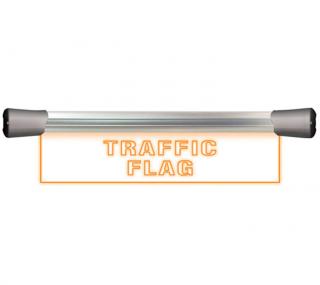 Sonifex LD40F1TRF - Single Flush Mounting 40cm ‘TRAFFIC FLAG ON’ Sign (Signalizačné svetlo rady Signal LED TRAFFIC FLAG ON)