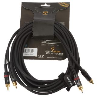 Soundsation WM-2RCA2RCA50 (Spájací audio kábel 2xRCA – 2xRCA, 5 m)