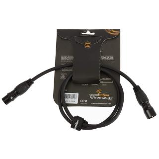 Soundsation WM-PCBXX1 (Mikrofónový kábel XLR male – XLR female, 1 m)