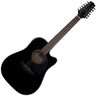 Takamine GD30CE-12 Black (12-strunová elektroakustická gitara)