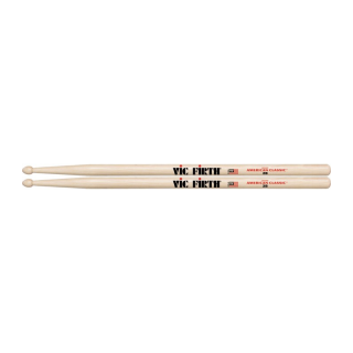 Vic Firth 2B American Classic (Hickorové paličky s drevenými hlavičkami)