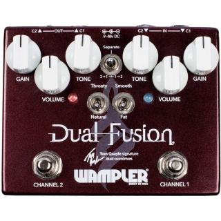 Wampler Dual Fusion (Gitarový efekt typu Dual Overdrive)