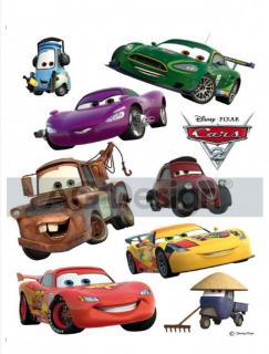 AG Design Group Maxi nálepka na stenu Cars a priatelia AGF885 85x65 cm