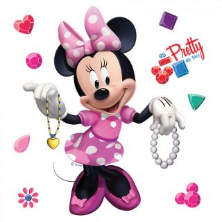 AG Design Samolepka na stenu Minnie Film 30x30 cm