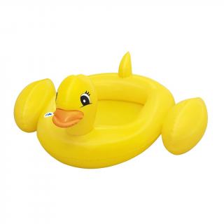 BESTWAY Detská nafukovacií čln so zvukom Kačička PVC 102x99 cm