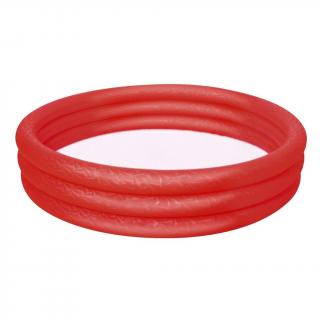BESTWAY Detský nafukovací bazén červený PVC 188c33 cm