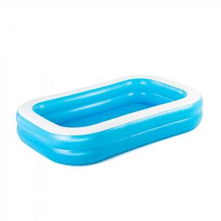 BESTWAY Detský nafukovací bazén rodinný modrý PVC 262x175x51 cm