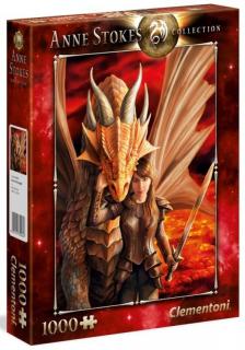 Clementoni Puzzle Anne Stokes Vnútorná sila 1000 dielikov