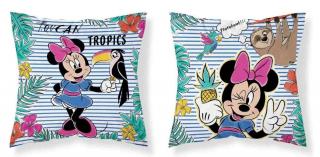 DETEXPOL Obliečka na vankúšik Minnie paradise Polyester, 40/40 cm