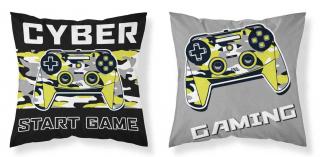DETEXPOL Obliečka na vankúšik Start Game  Polyester, 40/40 cm