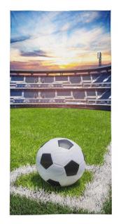 DETEXPOL Osuška Futbal rohový kop Bavlna Froté, 70/140 cm