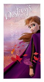DETEXPOL Osuška Ľadové Kráľovstvo Anna My destinys calling Bavlna Froté, 70/140 cm