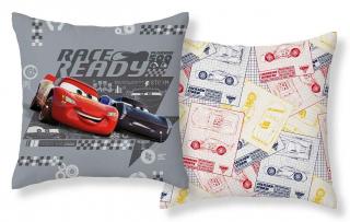 DETEXPOL Povlak na vankúšik Cars Race Ready Polyester 40/40 cm