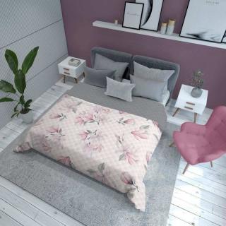 DETEXPOL Prehoz na posteľ Magnolie  Polyester, 220/240 cm