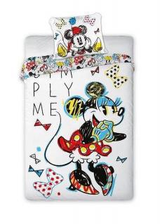 FARO Obliečky Minnie retro Bavlna 140/200, 70/90 cm