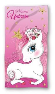 FARO Osuška Jednorožec Princess Bavlna Froté, 70/140 cm