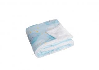 FARO Soft fleece deka s baránkom Králiček  Polyester, 80/100 cm