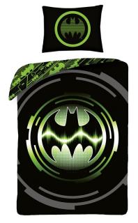 HALANTEX Obliečky Batman green Bavlna, 140/200, 70/90 cm