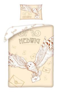 HALANTEX Obliečky do postieľky Harry Potter Hedviga Bavlna, 100/135, 40/60 cm