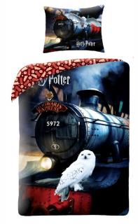 HALANTEX Obliečky Harry Potter Express Bavlna, 140/200, 70/90 cm