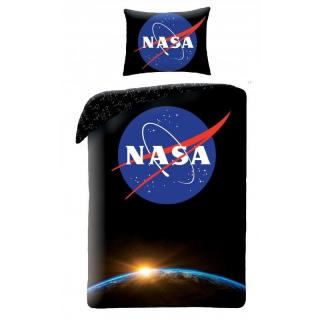 HALANTEX Obliečky NASA Black Bavlna, 140/200, 70/90 cm