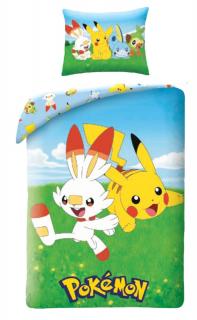HALANTEX Obliečky Pokémon jar Bavlna, 140/200, 70/90 cm