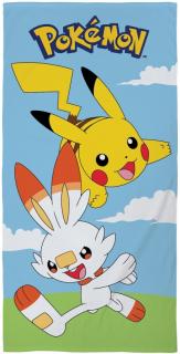 HALANTEX Osuška Pokémon jar Bavlna Froté, 70/140 cm
