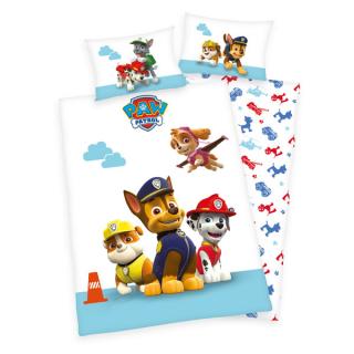 HERDING Obliečky do postieľky Paw Patrol Bavlna 100/135, 40/60 cm