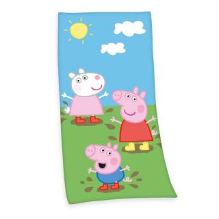 HERDING Osuška Peppa Pig Bavlna Froté, 75/150 cm