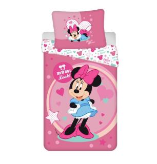 JERRY FABRICS MICRO obliečky Minnie Sweet like me Polyester - mikrovlákno, 140/200, 70/90 cm